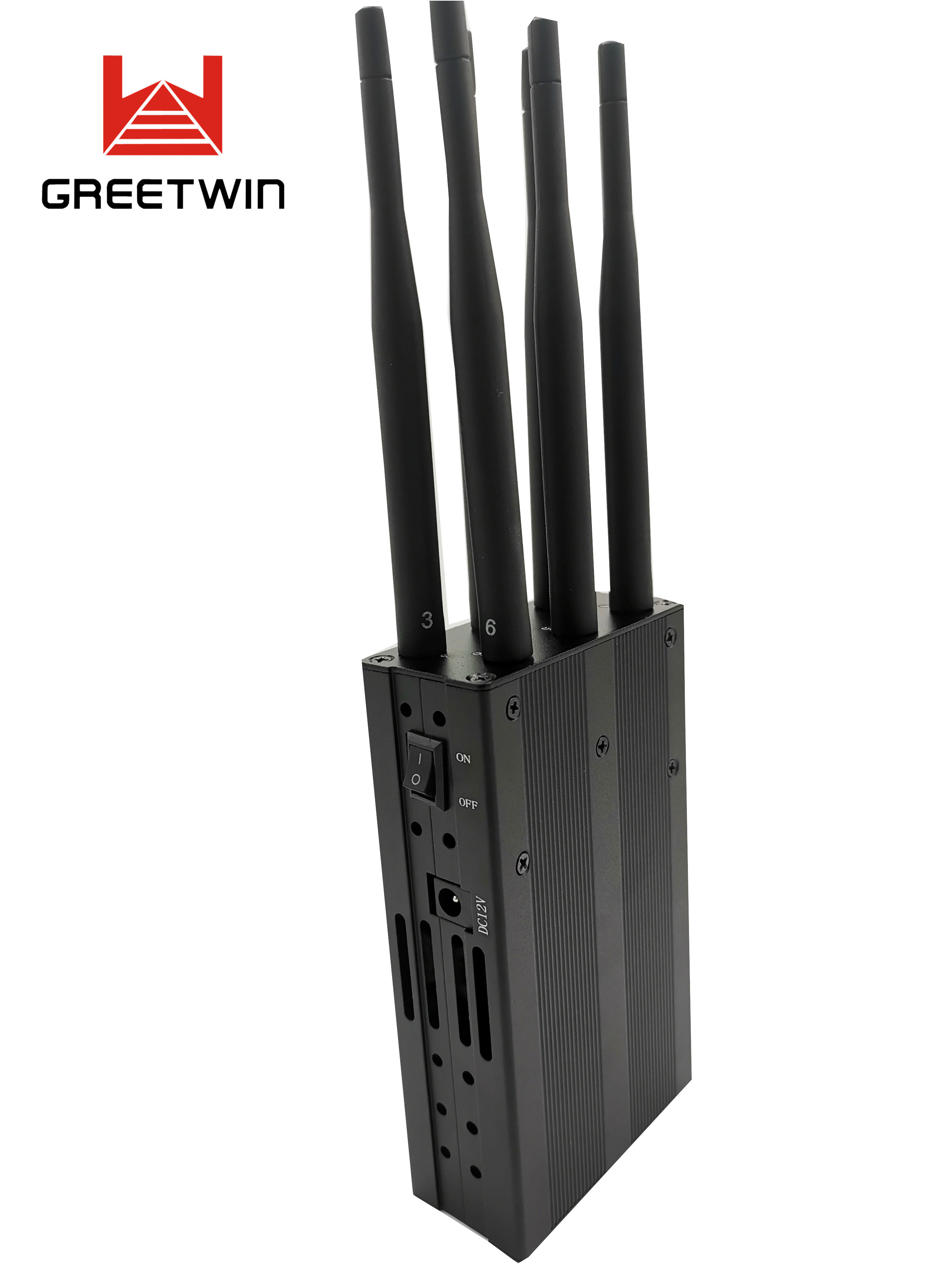 Compact Cell Phone Signal Jammer With 6 Antennas Jam All Europe Frequency Bands