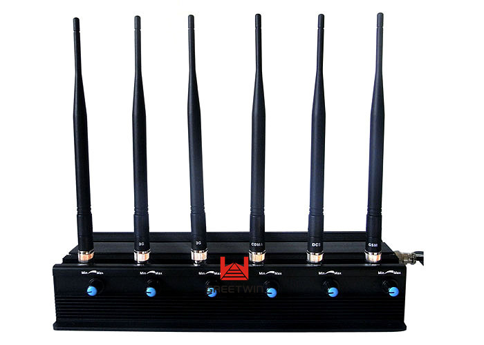 WiFi GPS Mobile Phone Vehicle Mounted Jammer LTE 700MHz - 2300MHz