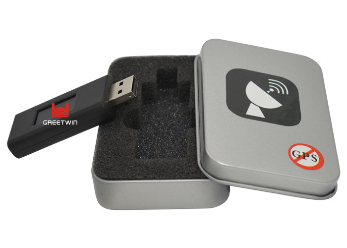 USB Disk Balck GPS L1 L2 Mini GPS Signal Jammer With LED Display