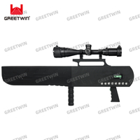 2km Drone Signal Jamming 8 Band UAV Jammer Device Anti Drone Gun 