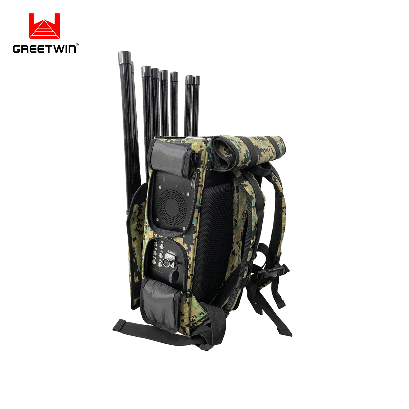 Manpack Drone Defence System 1KM UAV Drone Jammer from China ...