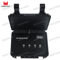 Tri Band Portable Uav Jammer System 1 Km Drone Signal Jammer 