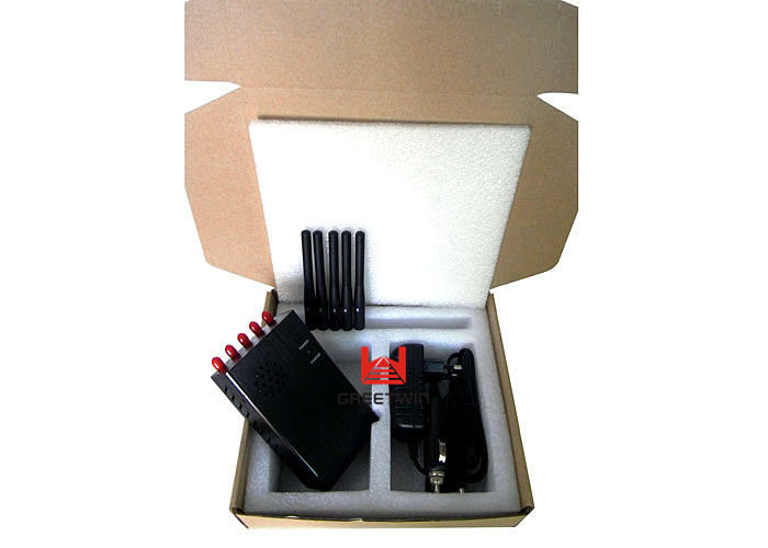 Cell Phone Signal Inhibitor , Portable Cell Phone Jammer Lojack 173MHz