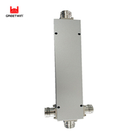 3 Way Silver Plated RF Power Splitter 50W 600~6000MHz