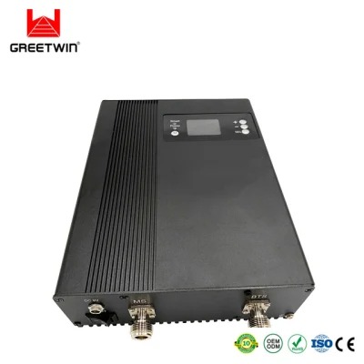 23dBm Signal Repeater Egsm900 Dcs1800 LTE2600 Cell Phone B8 B3 B7 Signal Booster with LCD Display