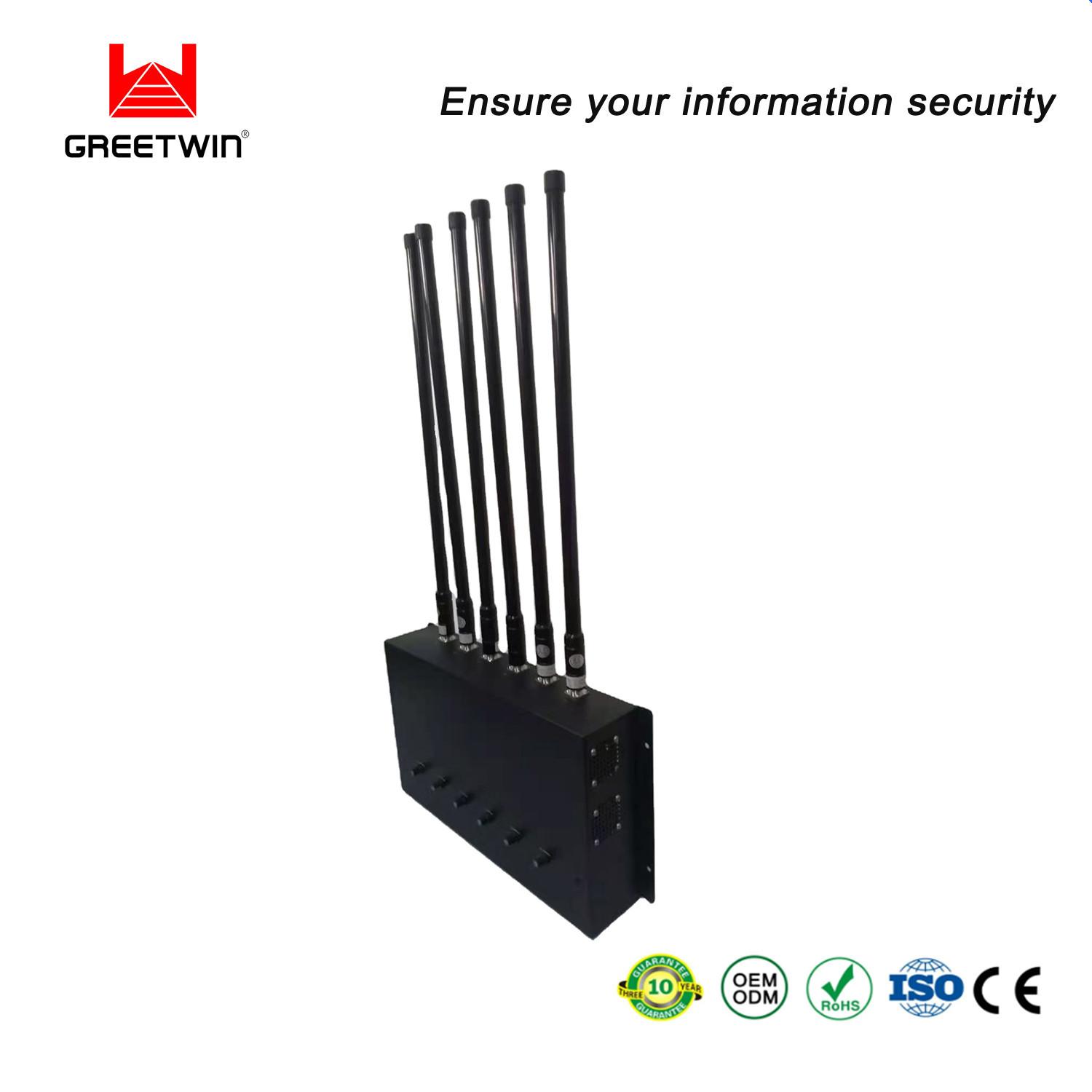 160W 3G 4G LTE 5g 700-6000MHz Adjustable Signal Scrambler