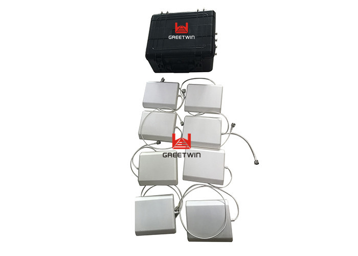 Multi Bands Cooling System GSM, WIFI, Adjustable High Power Phone Signal Jammer