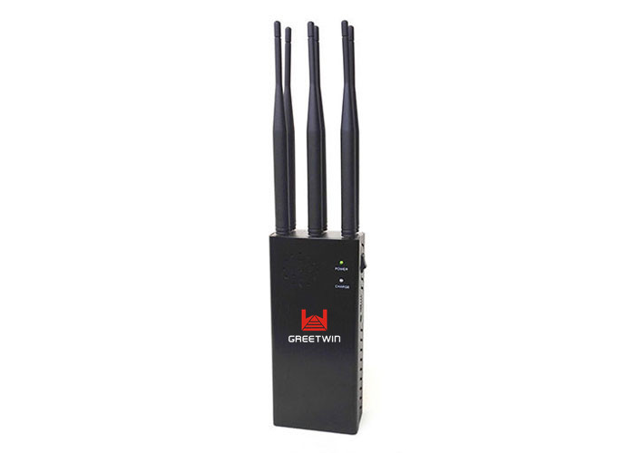 25M 6 Band High Power Cell Phone Signal Disruptor High Gain Omni Antennas